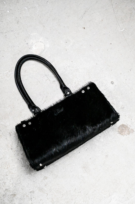 MIRA Cowhide Bag Black