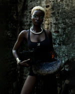 FLO Vest Top in Black