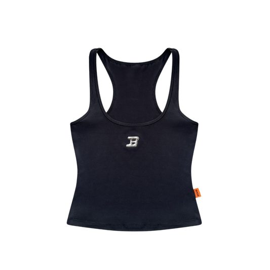 FLO Vest Top in Black