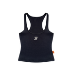 FLO Vest Top in Black