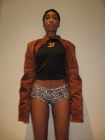 AMBER Crop Moto Jacket