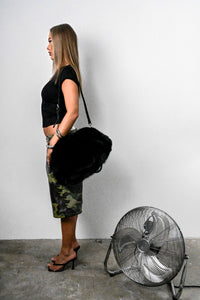 MIRA Cowhide Bag Black