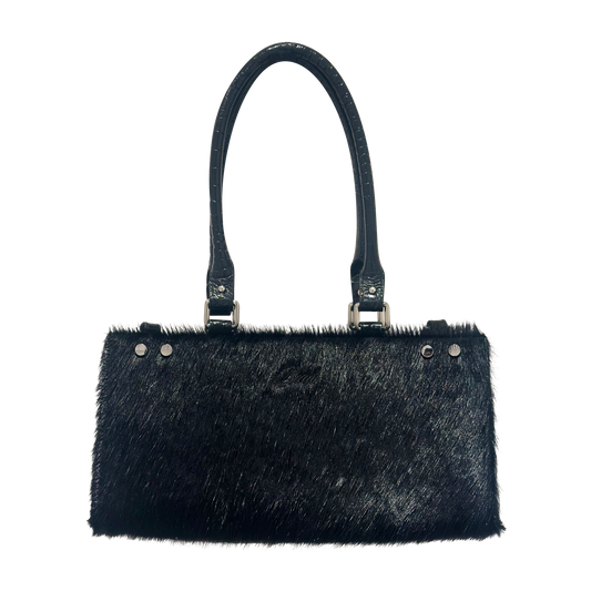 MIRA Cowhide Bag Black
