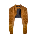AMBER Crop Moto Jacket