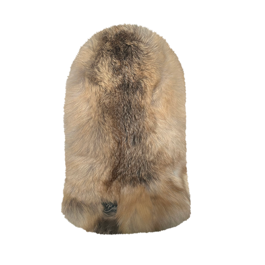 ORO Golden Fox Fur Hood