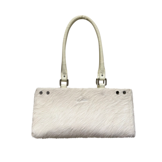 MIRA Cowhide White Bag