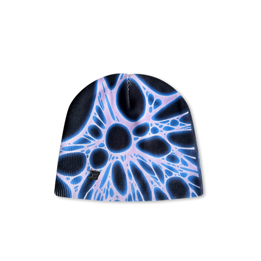 3-D Cobalt Blue Beanie