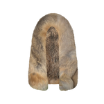 ORO Golden Fox Fur Hood