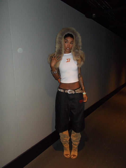 ORO Golden Fox Fur Hood