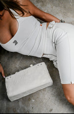 MIRA Cowhide White Bag