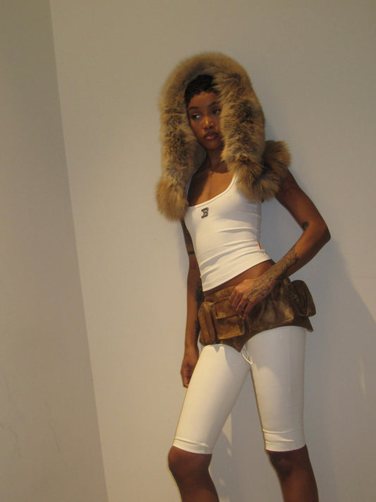 FLO Vest Top in Ivory