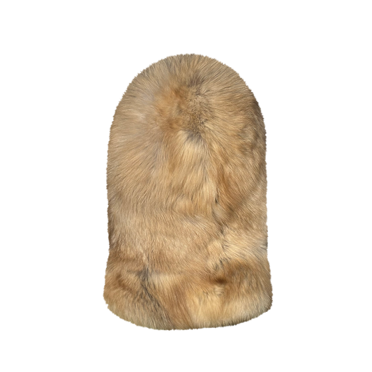 ORO Golden Fox Fur Hood