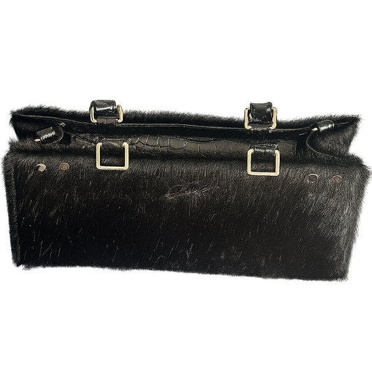 MIRA Cowhide Bag Black