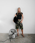 FFU Baby Tee Top in Black