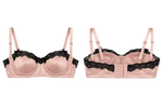 SELLA Padded Lace Bra Top in Pink