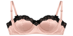 SELLA Padded Lace Bra Top in Pink