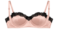 SELLA Padded Lace Bra Top in Pink