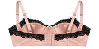 SELLA Padded Lace Bra Top in Pink