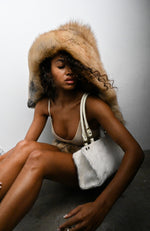 ORO Golden Fox Fur Hood