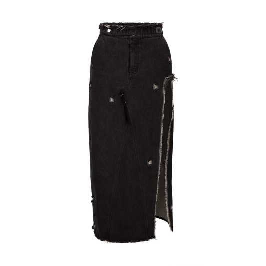 CASS Denim Maxi Skirt